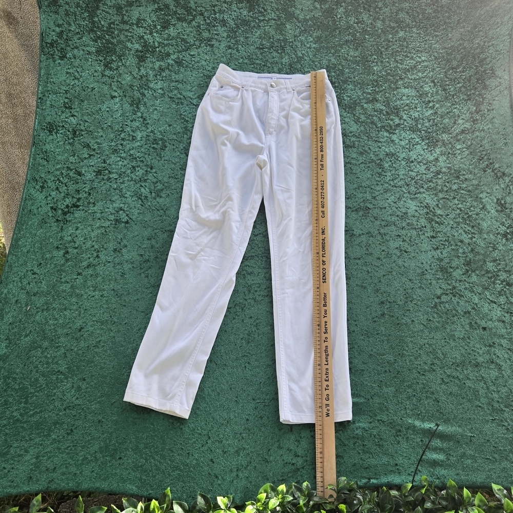 Escada High Rise White Jeans - Picture 7 of 12